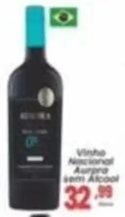 Primor Supermercado Vinho Nacional Aurora sem Alcool oferta