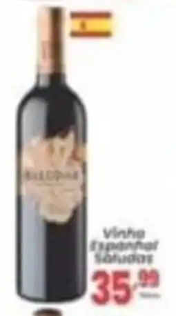 Primor Supermercado Vinho espanhol saludas oferta