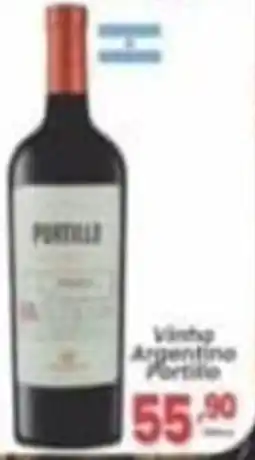 Primor Supermercado Vinho Argentino Portillo oferta