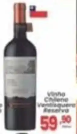 Primor Supermercado Vinho Chileno Ventisquero Reserva oferta