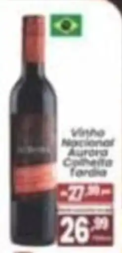 Primor Supermercado Vinho Nacional Aurora Colheita Tardia oferta