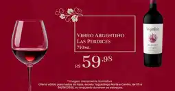 Big Box vinho argentino las perdices oferta