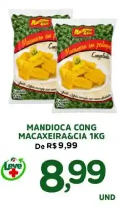 Araújo Supermercados Mandioca cong macaxeira&cia oferta