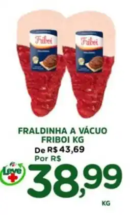 Araújo Supermercados Fraldinha a vácuo oferta