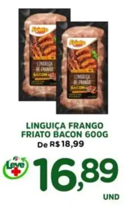 Araújo Supermercados Linguiça frango friato bacon oferta