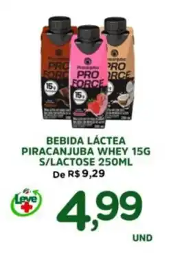Araújo Supermercados Bebida Láctea Piracanjuba Whey 15g S/Lactose oferta