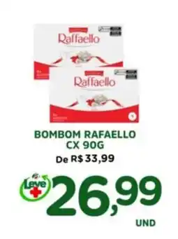 Araújo Supermercados Bombom raffaello oferta
