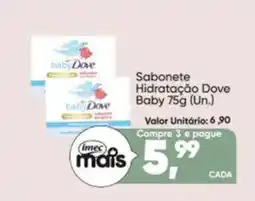 Imec Supermercados Sabonete Hidratação Dove Baby oferta
