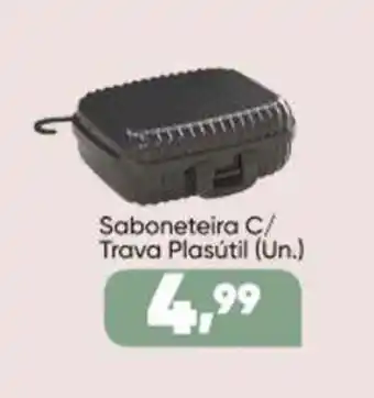Saboneteira c/ trava plasútil