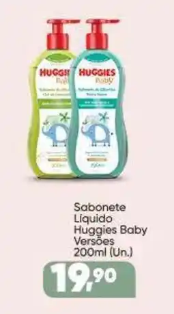 Imec Supermercados Sabonete Líquido Huggies Baby Versões oferta
