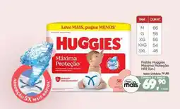 Imec Supermercados Fralda huggies máxima proteção hpz oferta