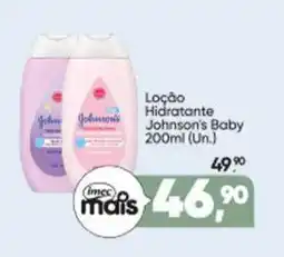 Imec Supermercados Loção Hidratante Johnson's Baby oferta
