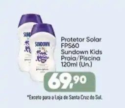 Imec Supermercados Protetor solar fps60 sundown kids praia/piscina oferta