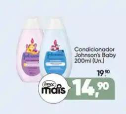 Imec Supermercados Condicionador Johnson's Baby oferta