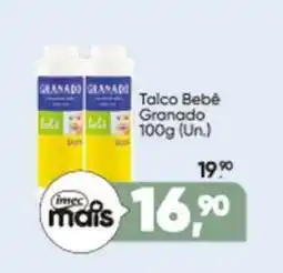 Imec Supermercados Talco Bebê Granado oferta