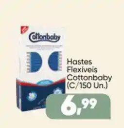 Imec Supermercados Hastes flexiveis cottonbaby oferta
