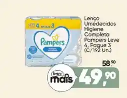 Imec Supermercados Lenço Umedecidos Higiene Completa Pampers Leve oferta
