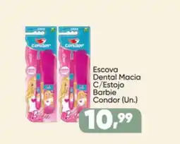 Imec Supermercados Escova Dental Macia C/Estojo Barbie Condor oferta