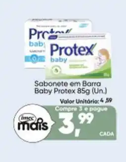 Imec Supermercados Sabonete em barra baby protex oferta