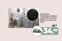 Imec Supermercados Manta de Microfibra Solteiro oferta