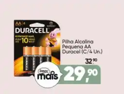 Imec Supermercados Pilha Alcalina Pequena AA Duracel oferta