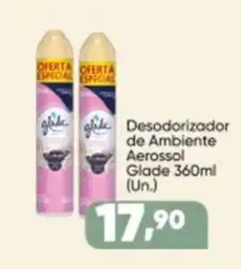 Imec Supermercados Desodorizador de Ambiente Aerossol Glade oferta