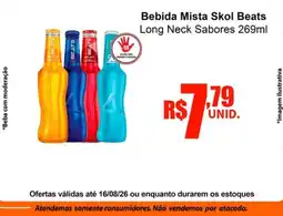 Oriundi Bebida Mista Skol Beats Long Neck Sabores oferta