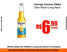 Oriundi Cerveja Corona Zero Álcool Long Neck oferta