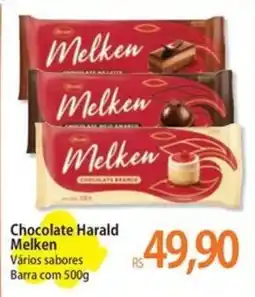 Atacadão Chocolate harald melken vários sabores oferta