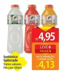 Atacadão Isotônico gatorade vários sabores oferta