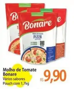 Atacadão molho de tomate bonare vários sabores oferta