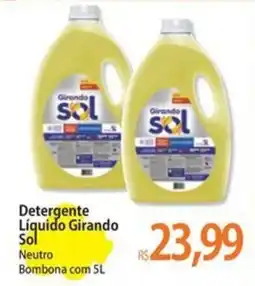 Atacadão Detergente Líquido Girando Sol Neutro oferta