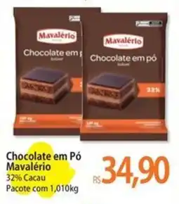 Atacadão Chocolate em Pó Mavalério oferta
