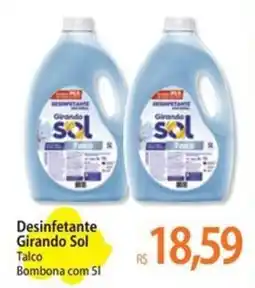 Atacadão Desinfetante Girando Sol Talco oferta