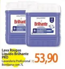 Atacadão Lava Roupas Líquido Brilhante PRO oferta
