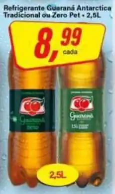Rede Supermarket Refrigerante Guaraná Antarctica Tradicional ou Zero Pet oferta