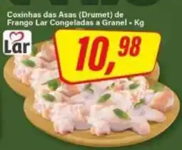 Rede Supermarket Coxinhas das Asas (Drumet) de Frango Lar Congeladas a Granel oferta