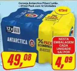 Rede Supermarket Cerveja Antarctica Pilsen Latão oferta