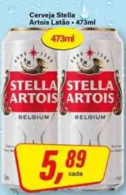 Rede Supermarket Cerveja Stella Artois Latão oferta
