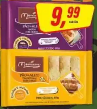 Rede Supermarket Pão-alho oferta