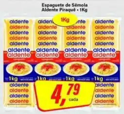 Rede Supermarket Espaguete de Sêmola Aldente Piraquê oferta