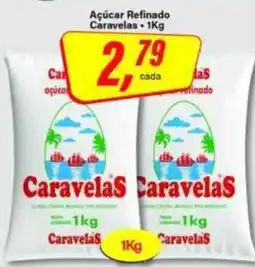 Rede Supermarket Açúcar refinado caravelas oferta