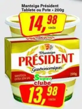 Rede Supermarket Manteiga president oferta