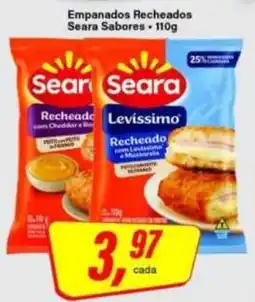 Rede Supermarket Empanados Recheados Seara Sabores oferta
