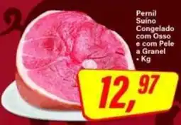 Rede Supermarket Pernil Suino Congelado com Osso e com Pele a Granel oferta