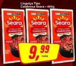 Rede Supermarket Linguiça tipo calabresa oferta