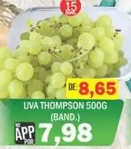 Supermercados Mendonça Uva thompson oferta