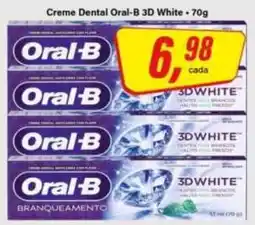 Rede Supermarket Creme dental oral-b 3d white oferta