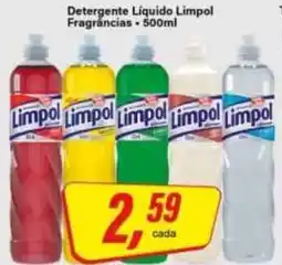 Rede Supermarket Detergente Líquido Limpol oferta