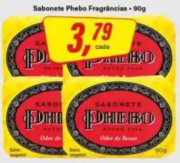 Rede Supermarket Sabonete phebo fragrâncias oferta